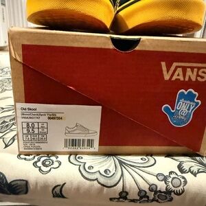 Vans Old Skool Yellow and Black Sneakers